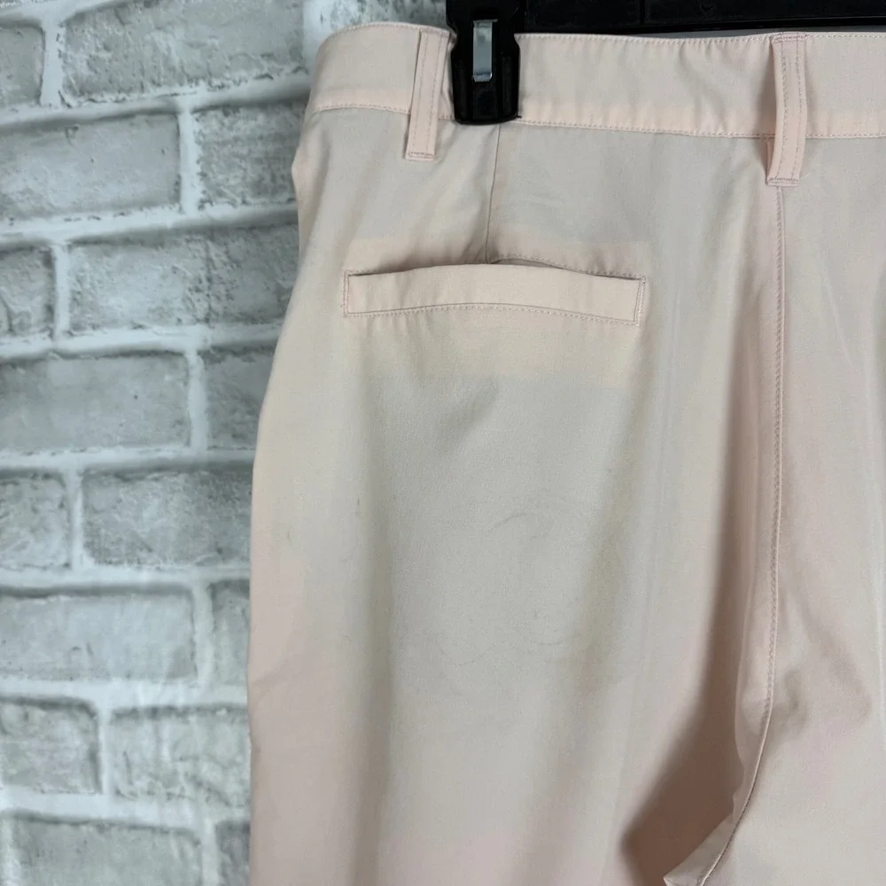 Adidas Ultimate365 Mens Golf Shorts Peach Pink Size 34 Performance Stretchy